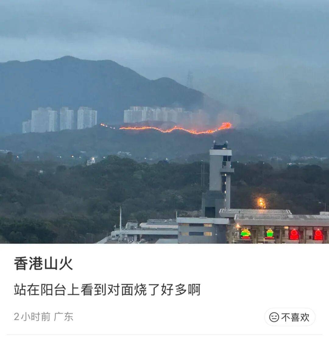 怎么弄皇冠信用_香港粉岭坪峰附近山火已经扑灭怎么弄皇冠信用,此前火势连绵上百米,深圳多处可见